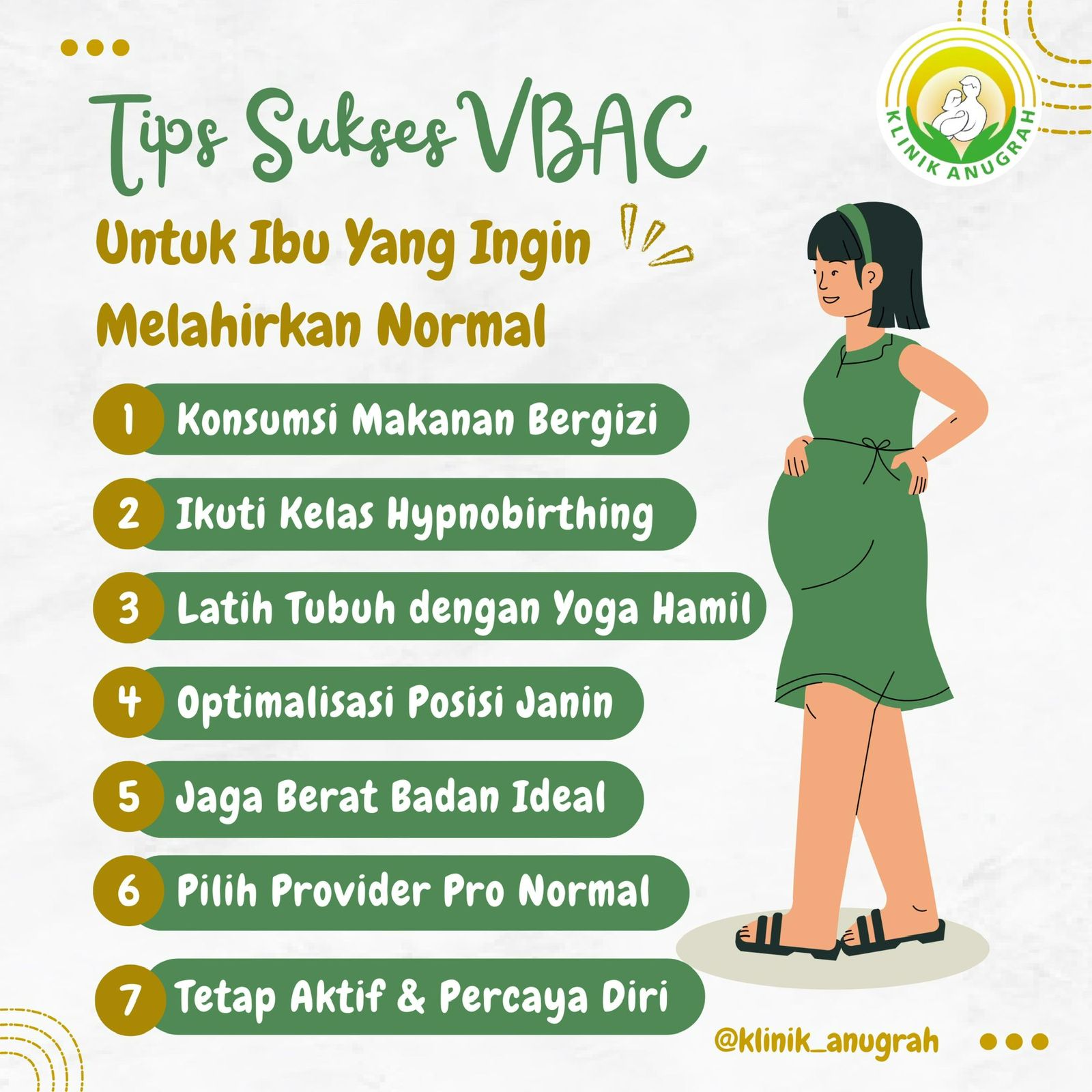 Tips Sukses VBAC